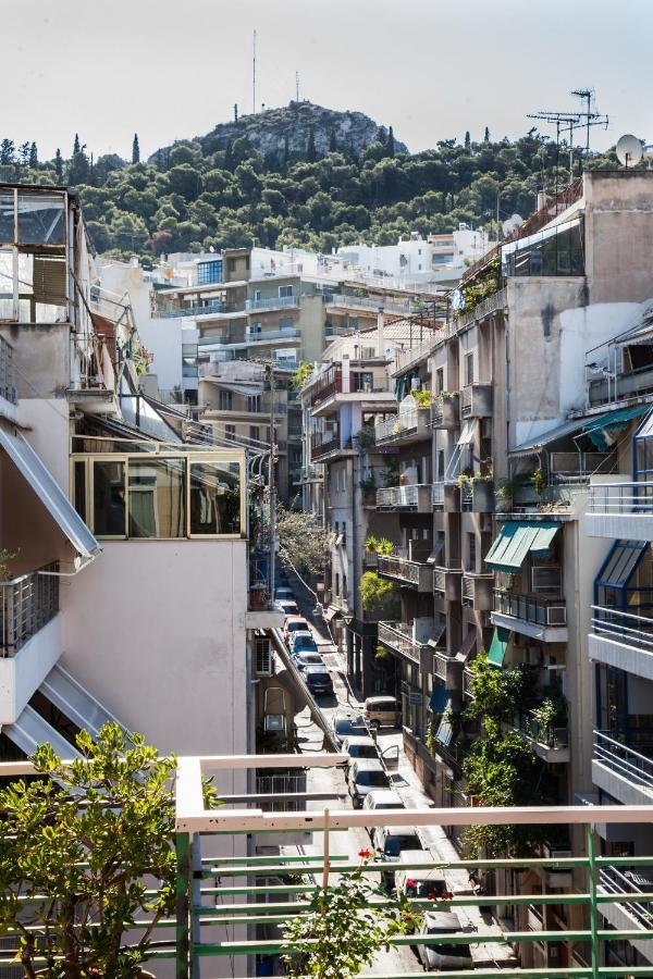 Bright Apt. With Lovely View In Lycabettus! Appartement Athene Buitenkant foto