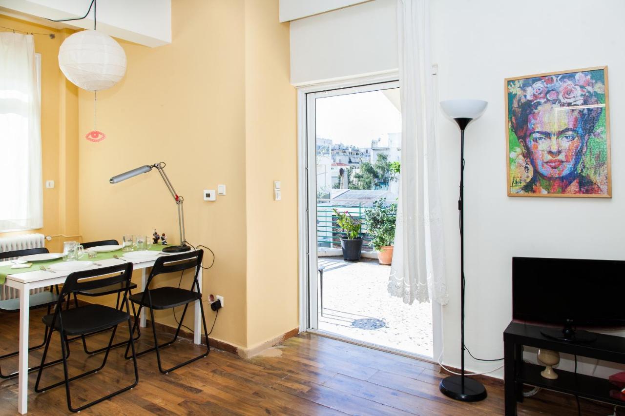 Bright Apt. With Lovely View In Lycabettus! Appartement Athene Buitenkant foto