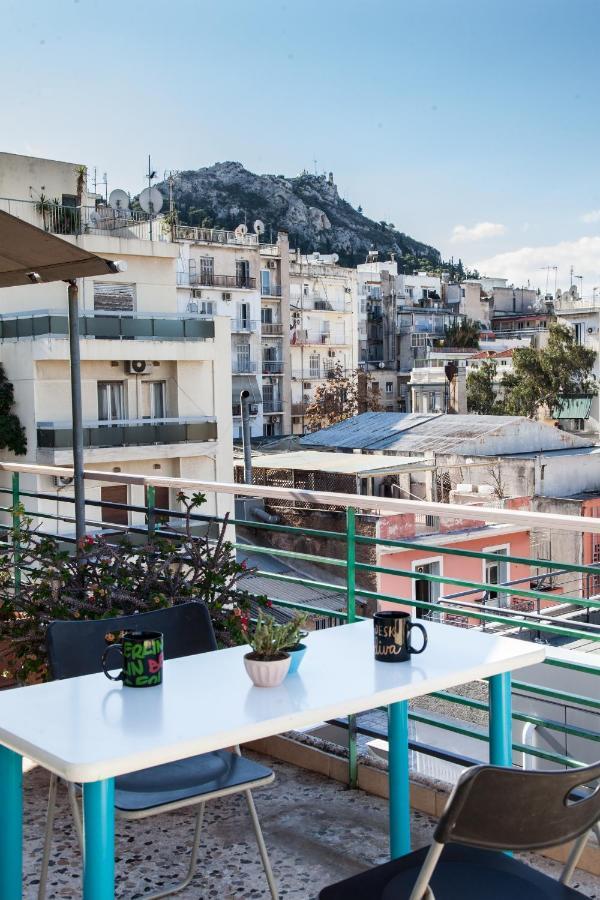 Bright Apt. With Lovely View In Lycabettus! Appartement Athene Buitenkant foto